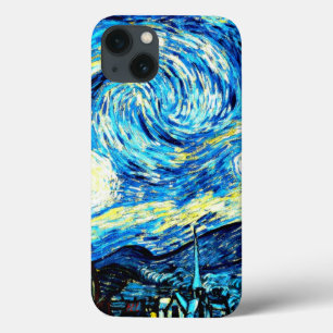 iPhone 13 Coque Van Gogh - Nuit étoilée