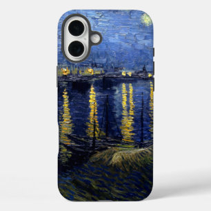 iPhone 16 Plus Case Van Gogh Nuit étoilée sur Rhône