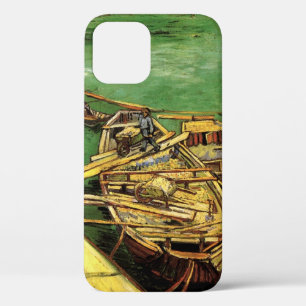 Coques Pour iPhone Van Gogh Quay avec des hommes déchargeant des napp
