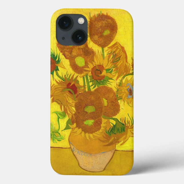 Coques Case-Mate iPhone Van Gogh Quinze Tournesols Dans Un Vase Art (Verso)