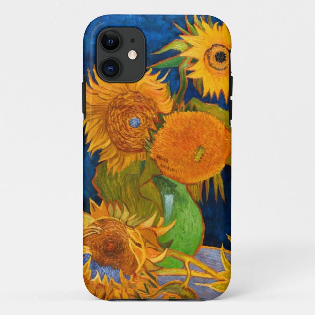 Coques Case-Mate iPhone Van Gogh Sunflowers (Dos)
