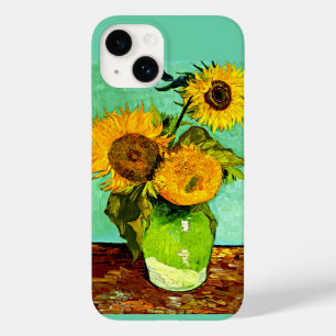 Coque Pour iPhone 14 Van Gogh - Tournesols Trois