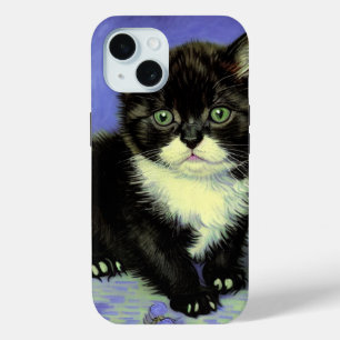 Coque Pour iPhone 15 Van Gogh Tuxedo Kitten