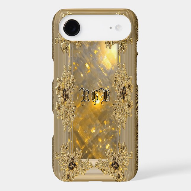 Coques Case-Mate iPhone Vanfleet Mirage Victorian Chic Monogramme (Verso)