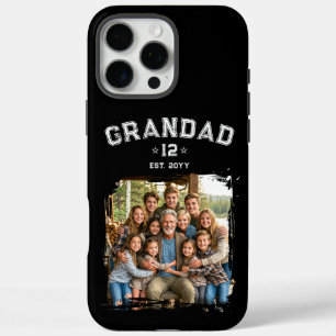 Coques iPhone 16 Pro Max Varsity Grand-père Photo Héritage Total Grands Est