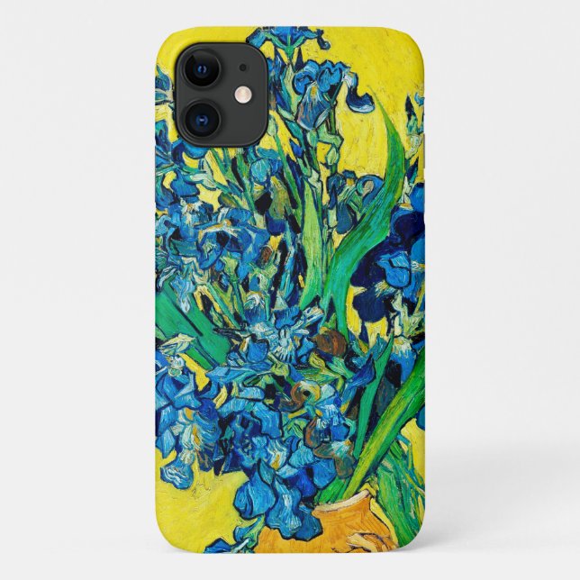 Coques Case-Mate iPhone Vase avec Irises, Van Gogh (Dos)