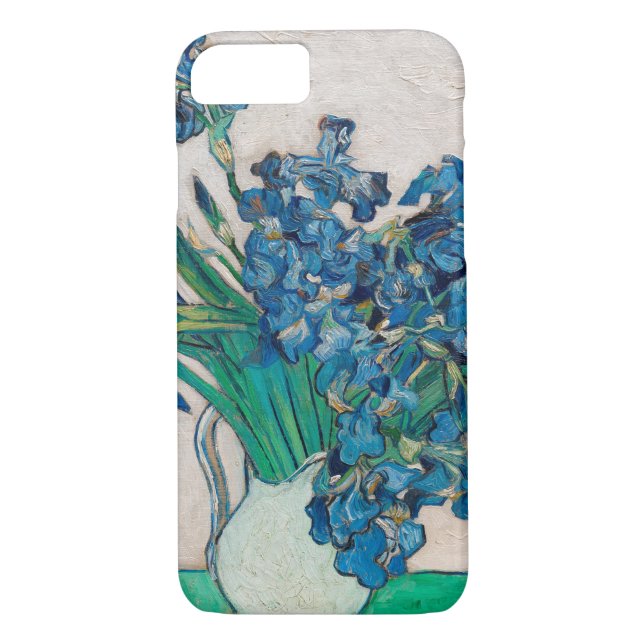 Coques Case-Mate iPhone Vase avec Irises, Van Gogh (Dos)