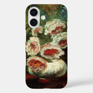 Coque Pour iPhone 16 Vase avec pivoines par Vincent van Gogh