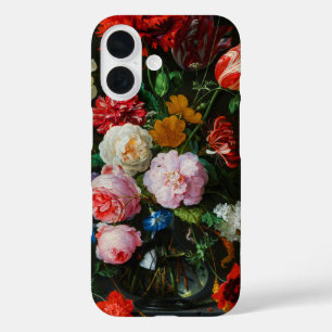 Coque Pour iPhone 16 Vase de verre avec des fleurs