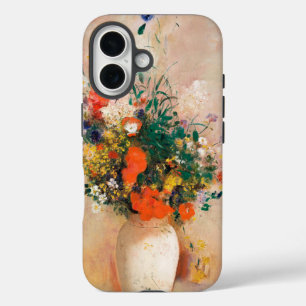 Coque Pour iPhone 16 Vase des fleurs de Redon Post-impressionniste