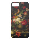 Vase floral vintage élégant