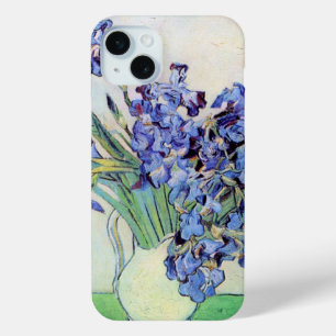 Coque iPhone 15 Mini Vase Still Life avec Irises par Vincent van Gogh