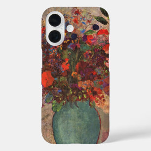 Coques iPhone 16 Vase turque par Odilon Redon, Fleurs Vintages Art