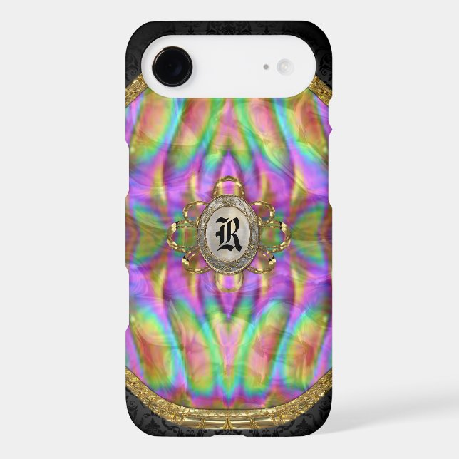 Coques Case-Mate iPhone Vashjille Élégant Monogramme (Verso)