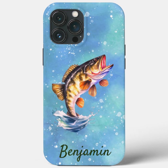 Coques Case-Mate iPhone Vaste Basse À Bouche Qui Saute De L'Eau (Verso)