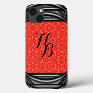 Etui iPhone 13 Veatrice Fireside Beau Monogramme