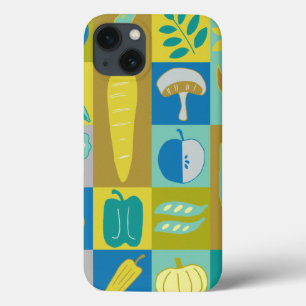 iPhone 13 Case Veggie Blocks II