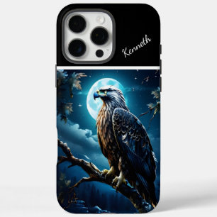 Coques iPhone 16 Pro Max Veillée lunaire de l'aigle