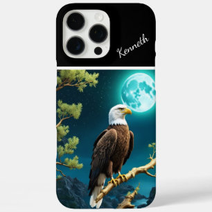Coques iPhone 16 Pro Max Veillée lunaire de l'aigle