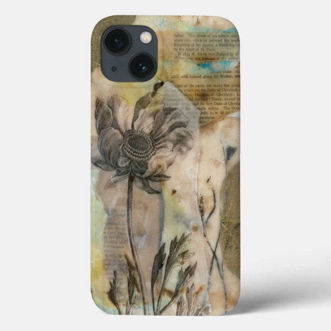 Coques Case-Mate iPhone Vélin II floral (Verso)