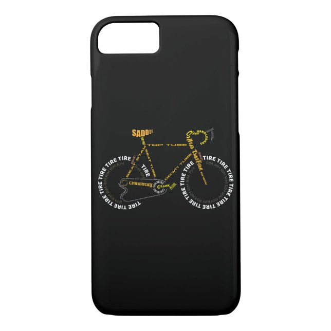 Coques Case-Mate iPhone Vélo    AnatomyCute Cycling Est Un Cadeau De Vie (Dos)