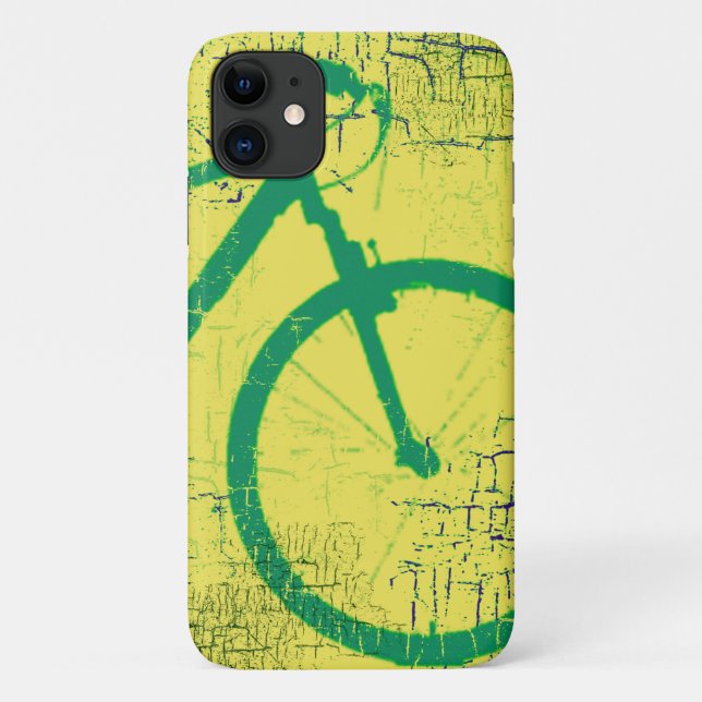 Coques Case-Mate iPhone vélo circulaire vert (Dos)