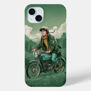 Coque iPhone 15 Mini Vélo vintage