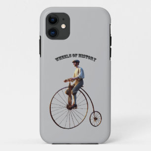 Case-Mate iPhone Case Vélo vintage haute roue du 19e siècle avec cavalie