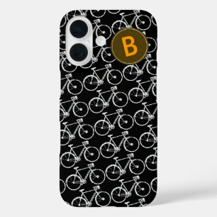 Coque Pour iPhone 16 vélos+motif personnalisé