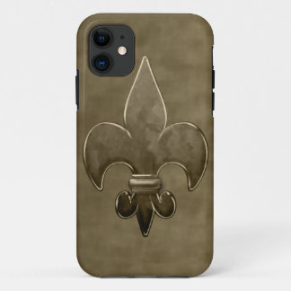 Etui iPhone Case-Mate Velours Or Saints Fleur De Lis