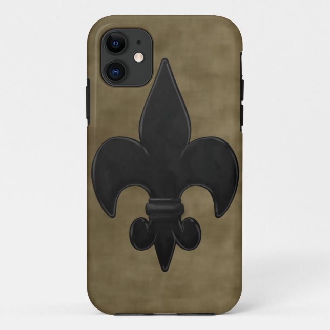 Coques Case-Mate iPhone Velours Saints Fleur De Lis (Dos)