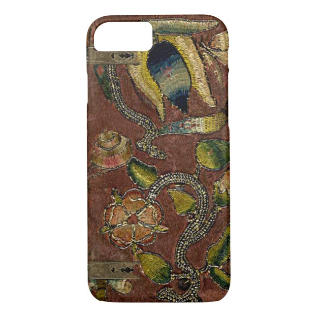 Coques Case-Mate iPhone Velvet brodé antique (Dos)