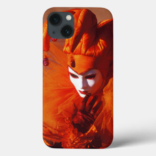 iPhone 13 Case Venise, Italie (IT) - costume orange de carnaval
