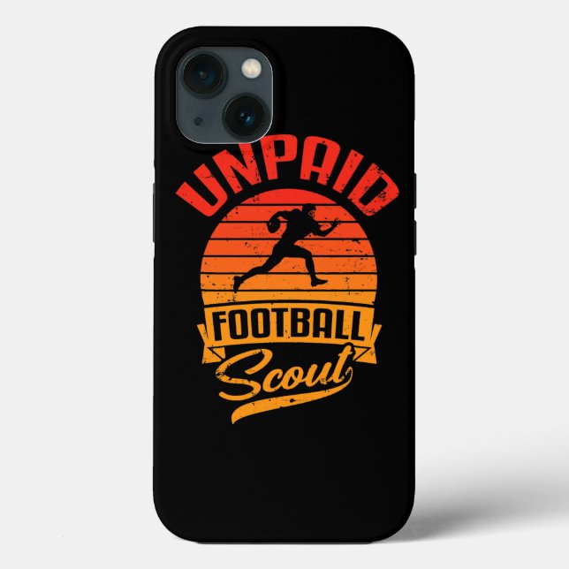 Coques Case-Mate iPhone Ventilateur Rétro De Football Des Joueurs De Ligue (Verso)