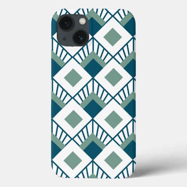 Coques Case-Mate iPhone Ventilateurs Art déco (Verso)