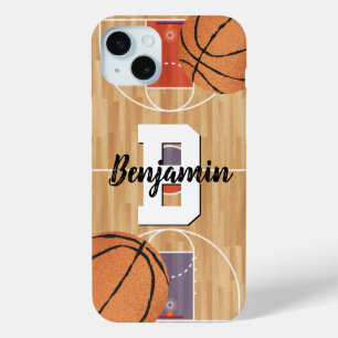 Coque iPhone 15 Mini Ventilateurs de basket-ball