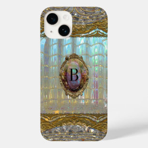Coque Pour iPhone 14 Veraspece Sweet Baroque Monogramme