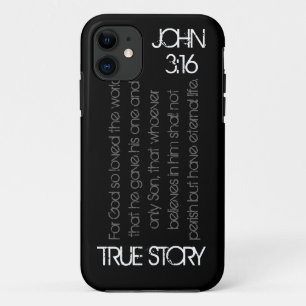 Coques Pour iPhone Véritable cas de l'iPhone 5 de 3h16 de John de