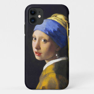 Coques Pour iPhone ~ Vermeer de boucle d'oreille de perle de la fille