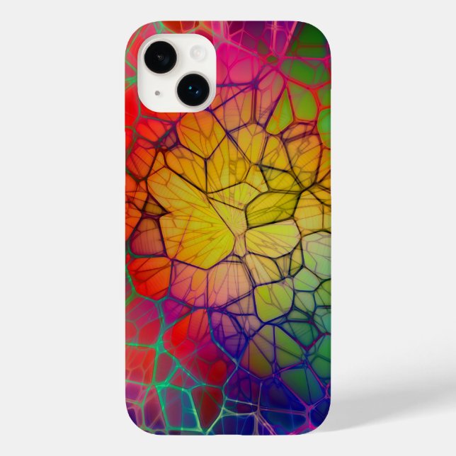 Coques Case-Mate iPhone Verre coloré fracturé (Verso)