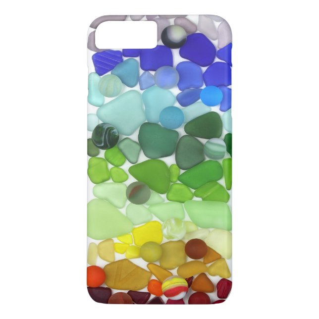 Coques Case-Mate iPhone Verre de mer d'arc-en-ciel (Dos)
