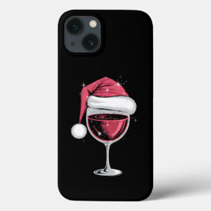 Case-Mate iPhone Case Verre de vin rouge Noël drôle Noël Noël Noël Noël