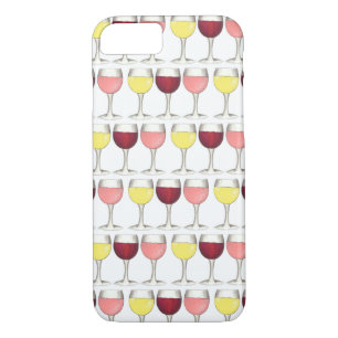 Case-Mate iPhone Case Verre Rouge Blanc Rosé Verres Vin Vin Louveur de v