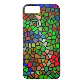 Coque iPhone 8/7 Verre souillé coloré à la mode