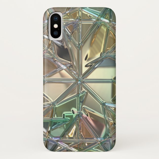 Coques Case-Mate iPhone Verre souillé métallique (Dos)