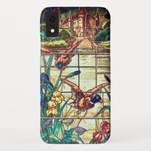Case-Mate iPhone Case Verre tendu canard mallard nature vintage