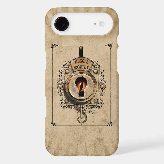 Coques Case-Mate iPhone Verrouillage MUGGLE WORTHY™ (Verso)
