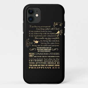 Coques Pour iPhone Vers scriptural de bible - 2:1 de Philippiens - 5