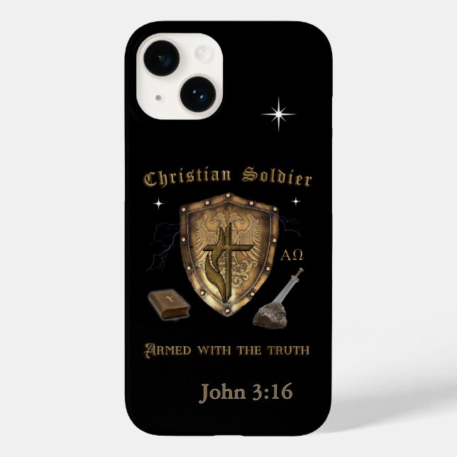 Coques Case-Mate iPhone Verset Biblique Chrétien (Verso)