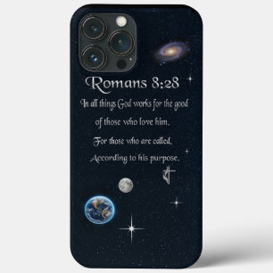 Case-Mate iPhone Case verset biblique chrétien Romains 8:28